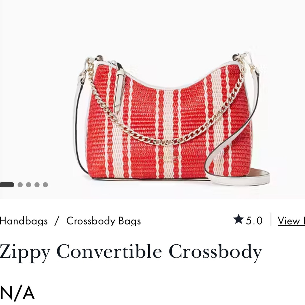 Kate Spade Zippy Convertible  Crossbody Bag